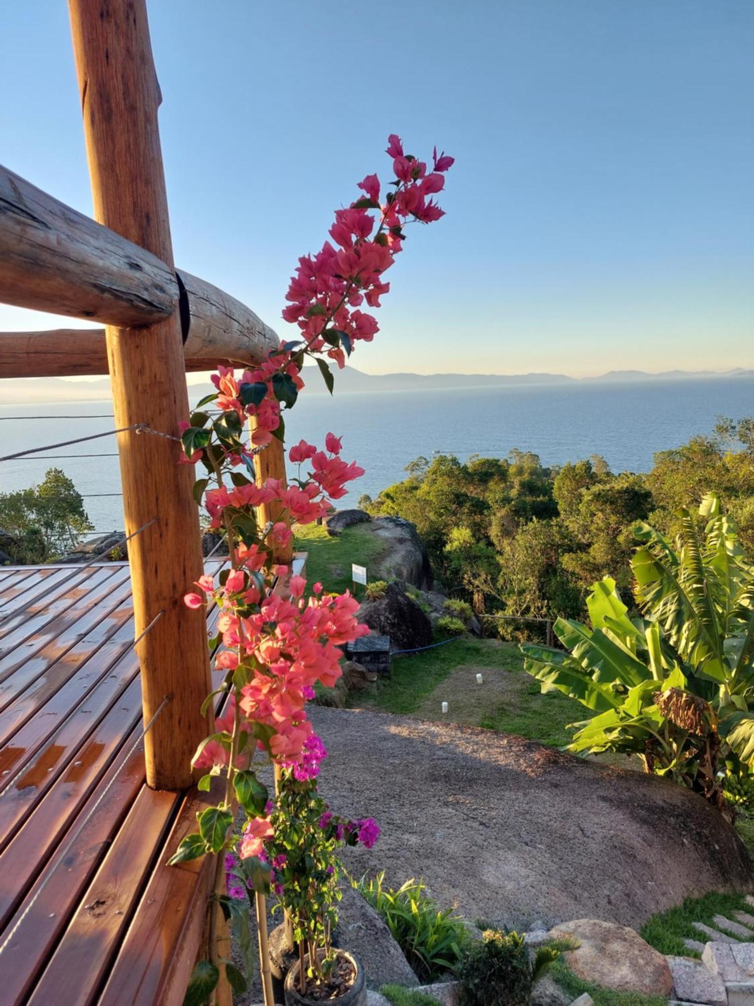Casa Mirante Do Sol-Vista Exuberante Com Spa Governador Celso Ramos Ngoại thất bức ảnh